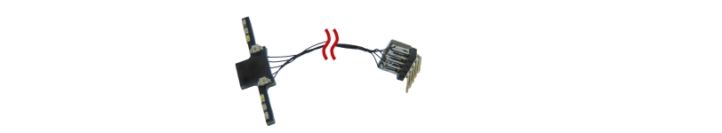 Viessmann 8415 - H0 - Stoßstangemit LED-Beleuchtung, lang